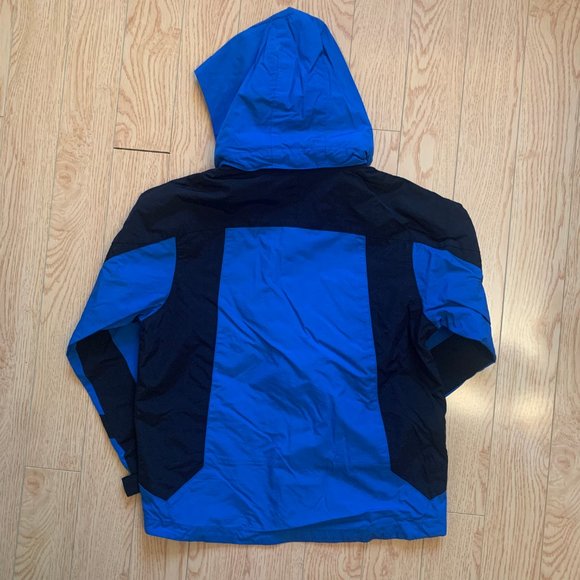 Boy's Winter 2 piece Parka Coat Jacket Fleece Blue - Picture 5 of 9